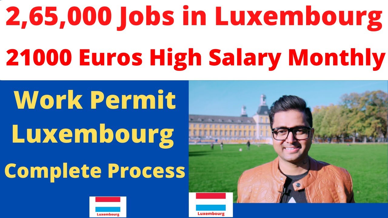 Job Opportunities in Luxembourg: how to apply jobs in Luxembourg online